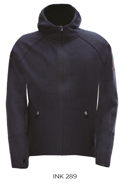 HÅBOL WOOL JACKET WITH HOOD MEN