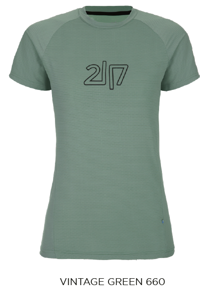 ALKEN ACTIVE ENZYME SHORT SLEEVE TOP WOMEN
