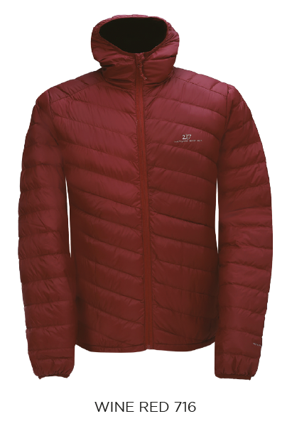 FOLKABO LIGHT DOWN JACKET WITH HOOD MEN