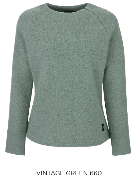 FINNSKOGA  WOOL PILE SWEATER WOMEN