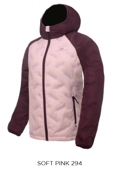 ISABO  LIGHT DOWN JACKET WITH HOOD WOMEN