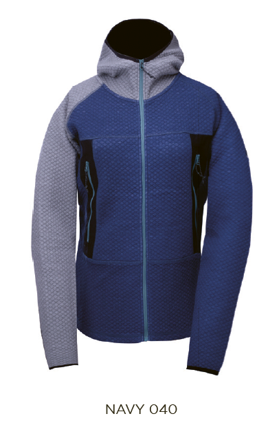 NYBYN  MERINO WAFFLE JACKET WOMEN