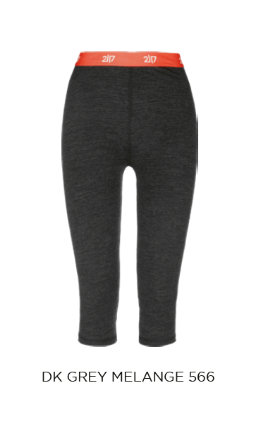 PAUKI  MERINO UNDERWEAR 3/4 PANTS WOMEN