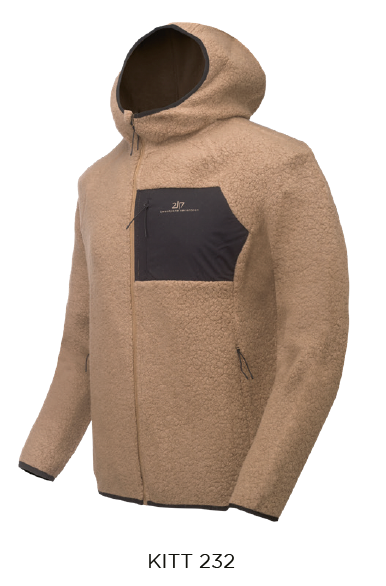 SKORD WOOL PILE HOODIE MEN