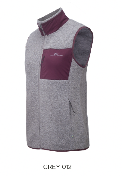 SKORD  WOOL PILE VEST WOMEN