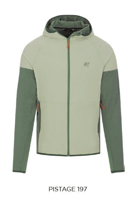 TRUBO HYBRID FLEECE JACKET MEN