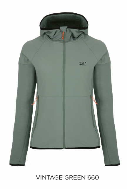 TRUBO  HYBRID FLEECE JACKET WOMEN