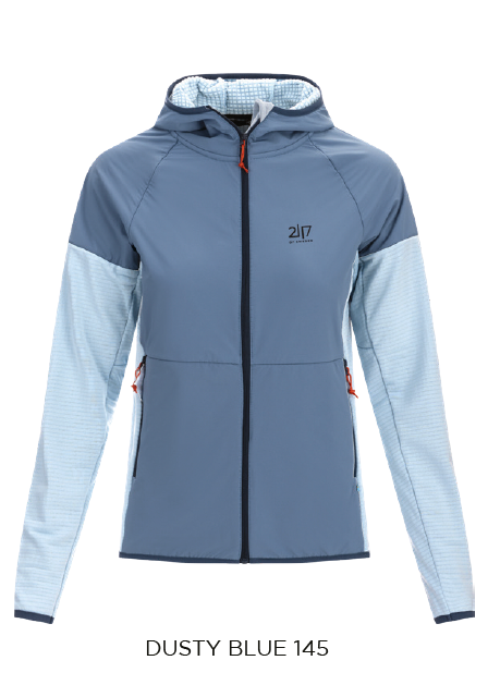 TRUBO  HYBRID FLEECE JACKET WOMEN