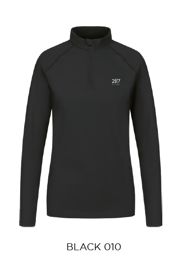 UNDAL  STRETCHY MIDLAYER WOMEN’S HALF-ZIP TOP