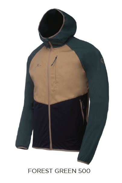 VASSBACKEN SOFTSHELL JACKET WITH HOOD MEN